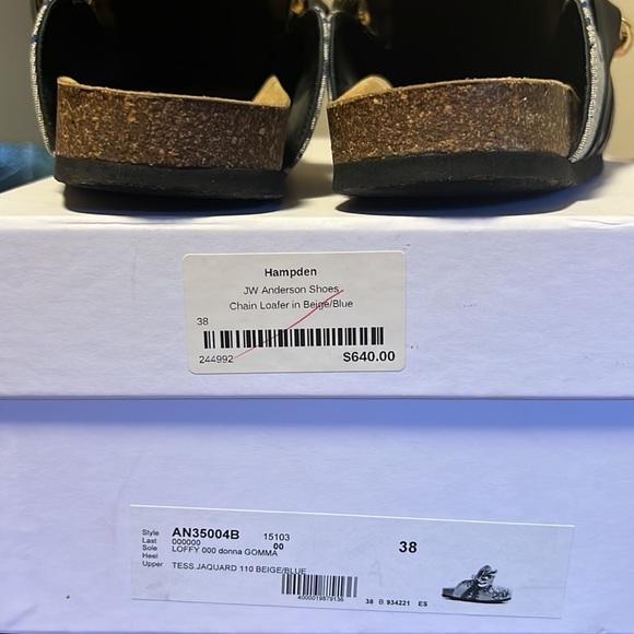 JW Anderson chain loafers
